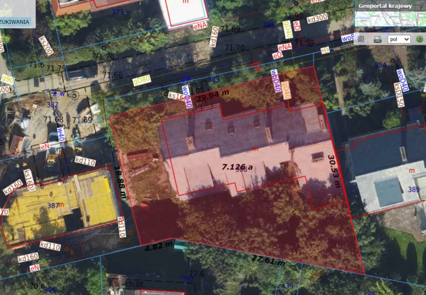 Działka z budynkiem szeregowy w Gdyni Radłowie !