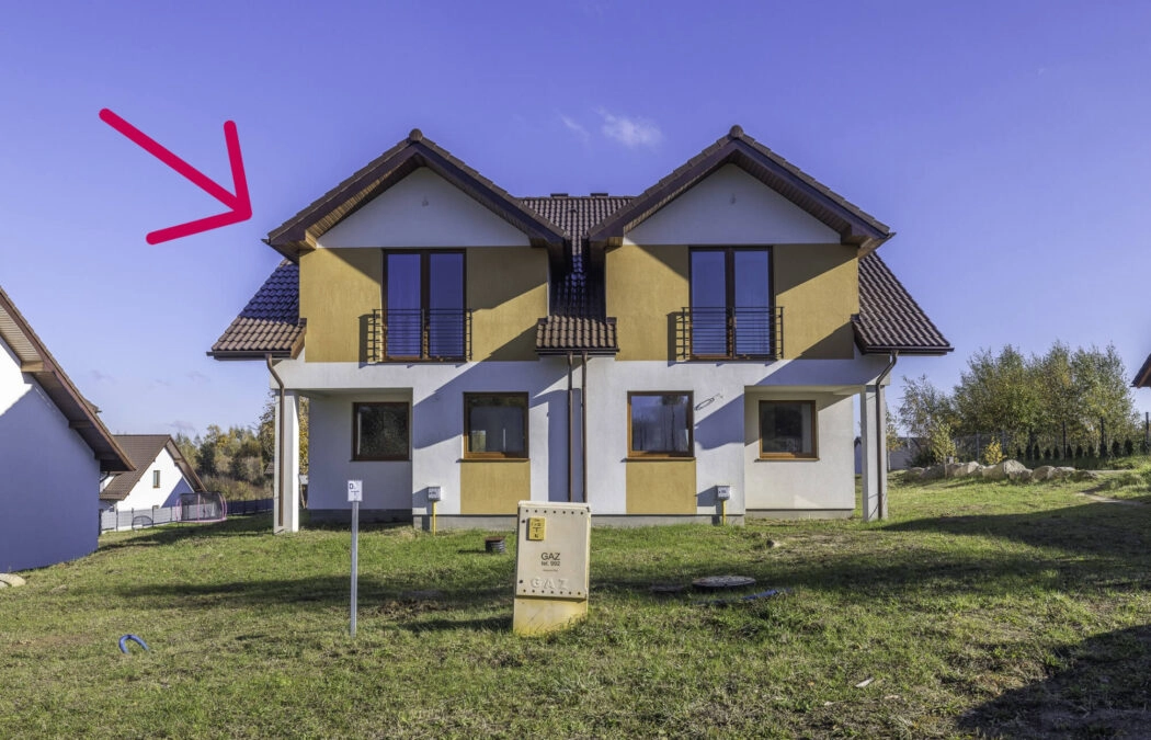 Dom bliźniak w urokliwej okolicy!