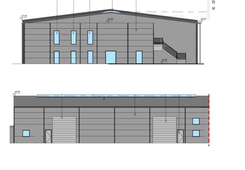 Hala magazynowo produkcyjna - Chwaszczyno