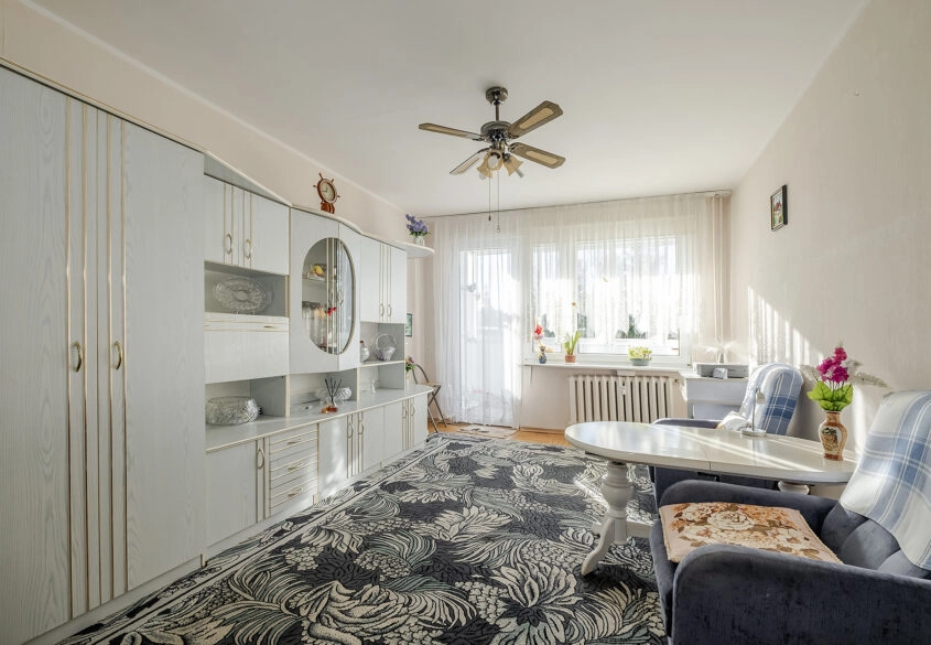 Gdańsk zaspa dwa pokoje z balkonem