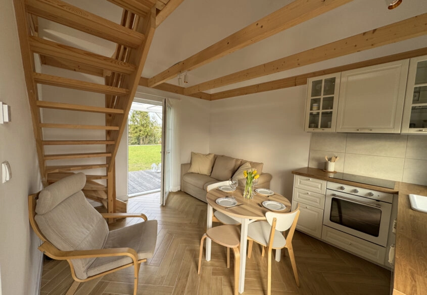 Piękny domek na Kaszubach 1399 m2 działka