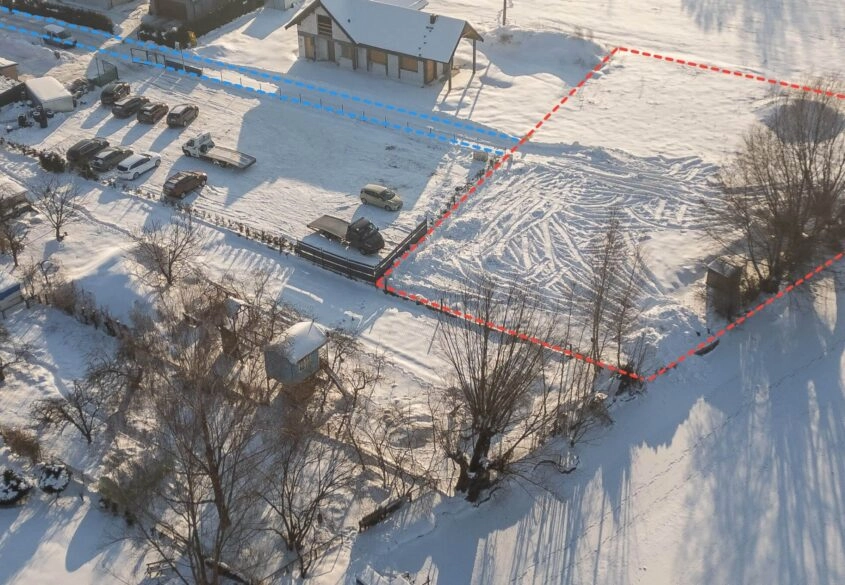 Działka nad Rzeką i z Pozwoleniem na Budowę!