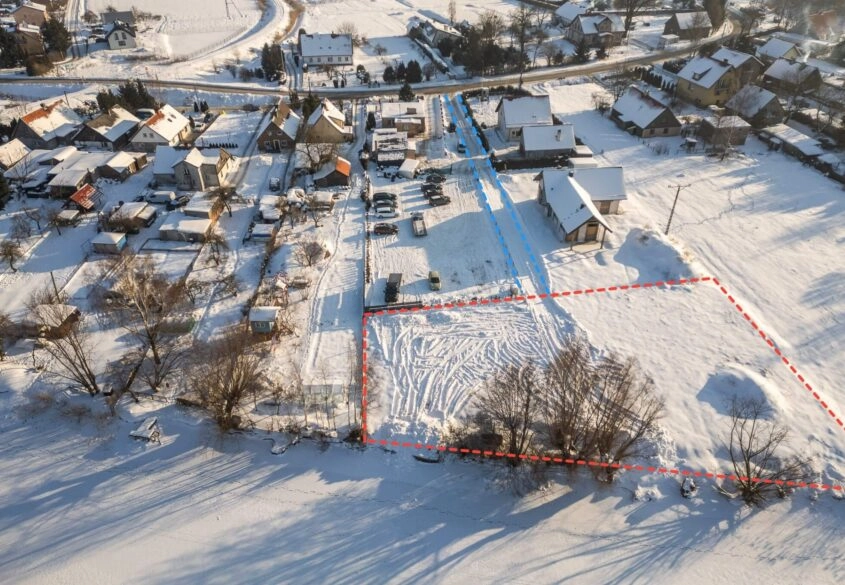 Działka nad Rzeką i z Pozwoleniem na Budowę!