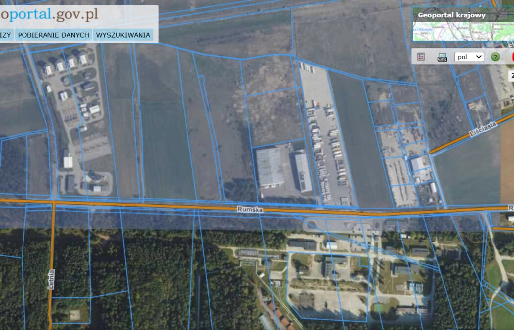 Działka inwestycyjna pod halę magazynową