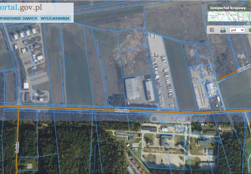 Działka inwestycyjna pod halę magazynową