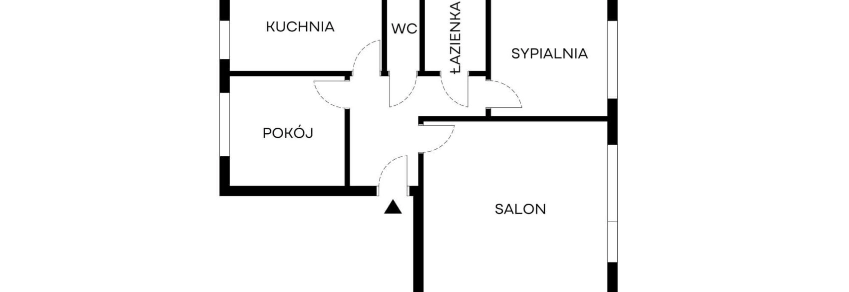 Ustawne | 3 pokoje + kuchnia + osobne WC