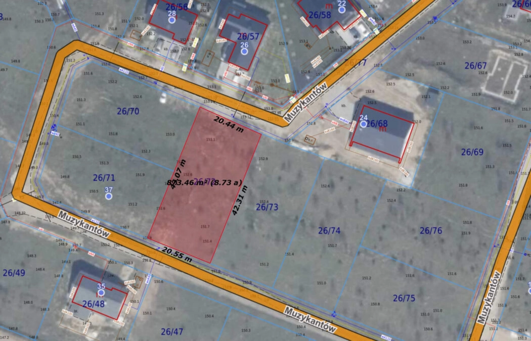 Atrakcyjna działka w Otominie