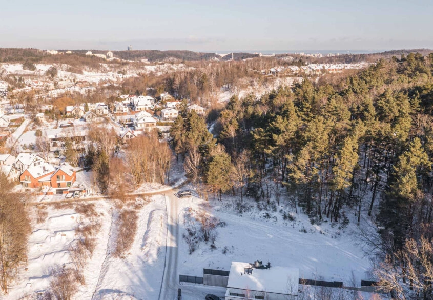 Atrakcyjna działka budowlana pod lasem w Gdańsku M