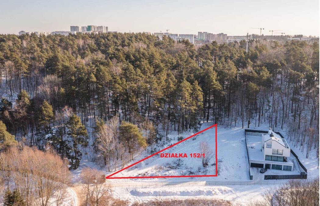 Atrakcyjna działka budowlana pod lasem w Gdańsku M