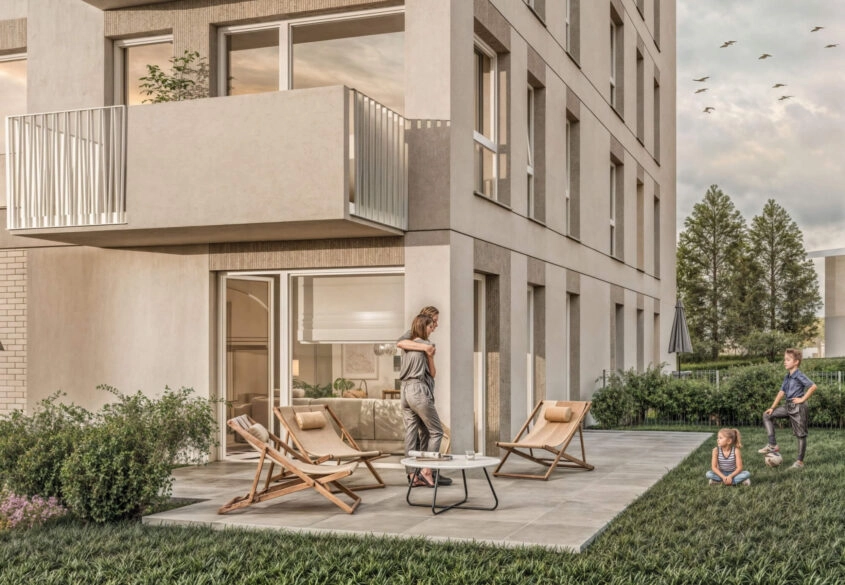 Mieszkanie 2 pokojowe z ogrodem