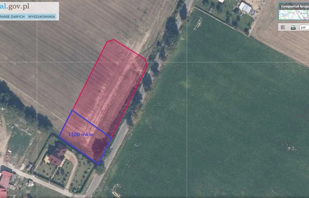 Działka inwestycyjna kilka kilometrów od Gdańska!