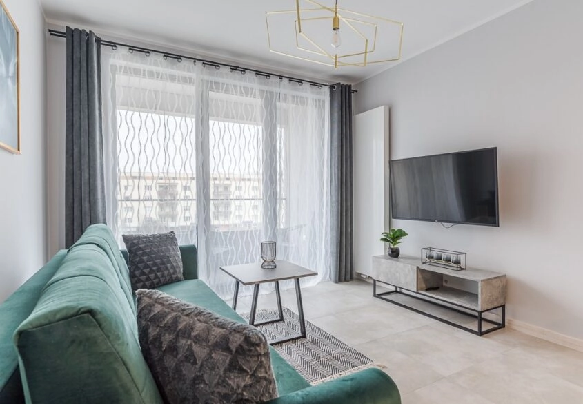 Apartament z widokiem na centrum, 850m od morza!