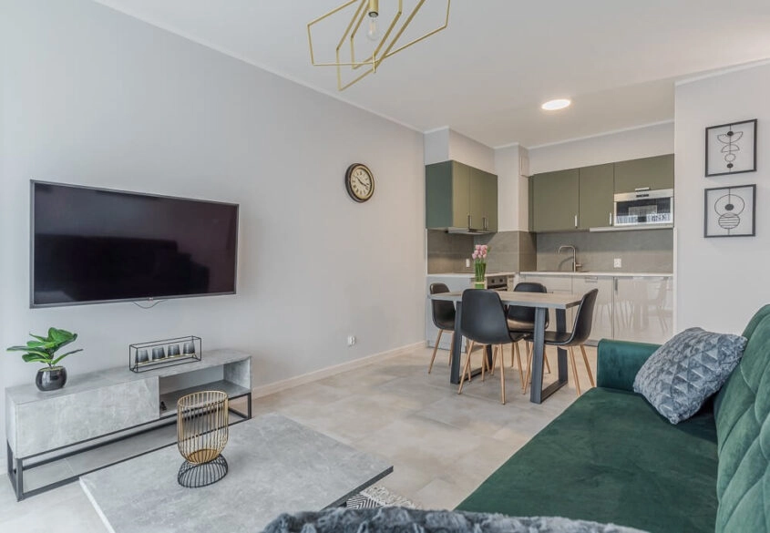 Apartament z widokiem na centrum, 850m od morza!