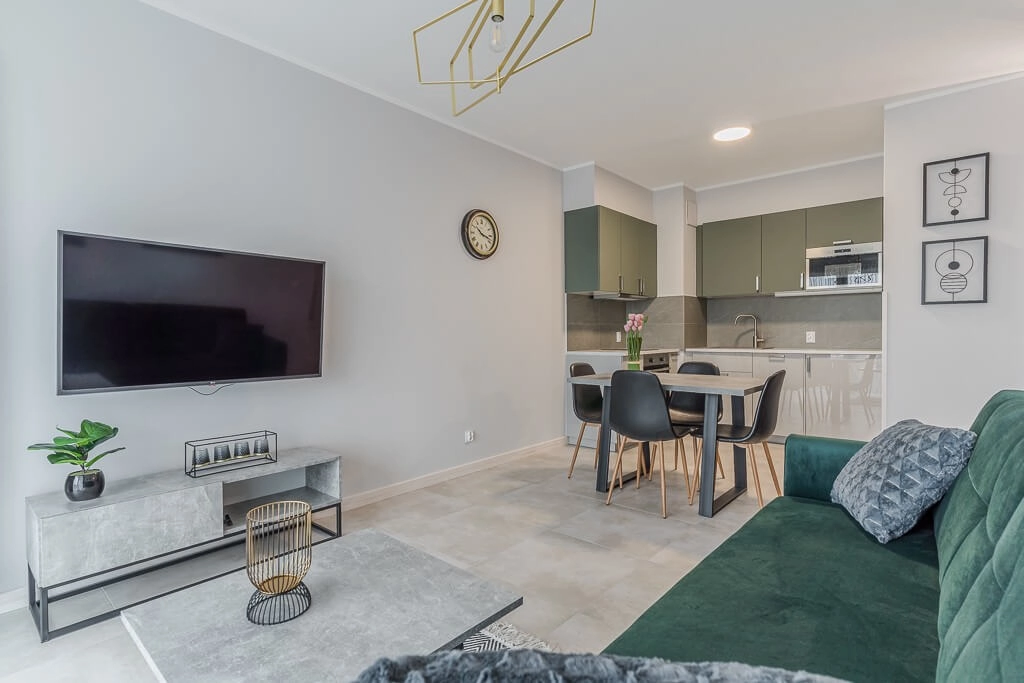 Apartament z widokiem na centrum, 850m od morza!