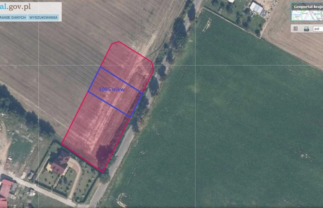 Działka pod Twój dom, kilka km od Gdańska!