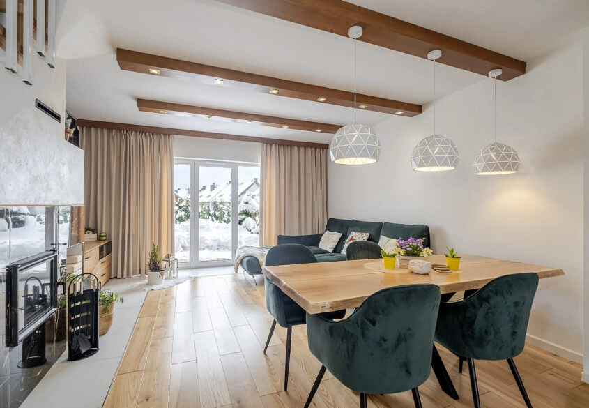 Dom w zabudowie Bliźniaczej/ładne wnętrze