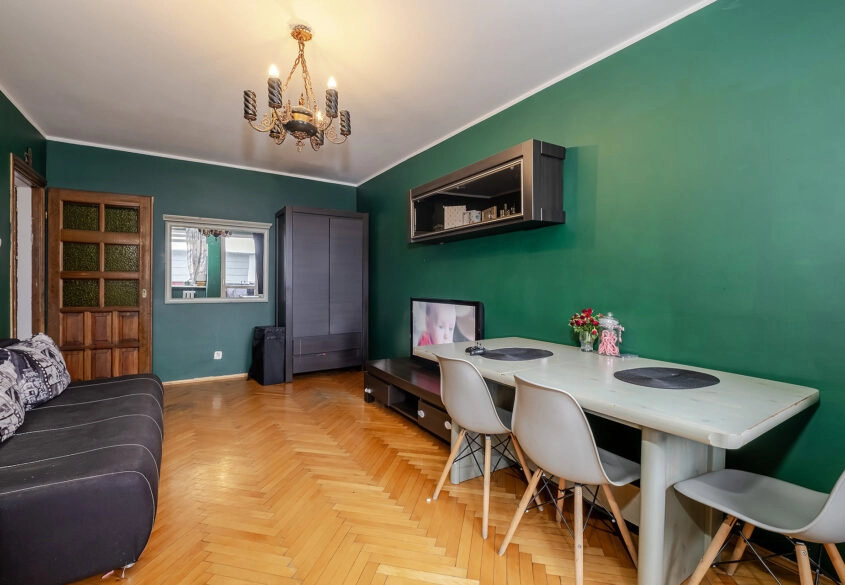 2 pokoje na parterze | 42,5 m² | centrum