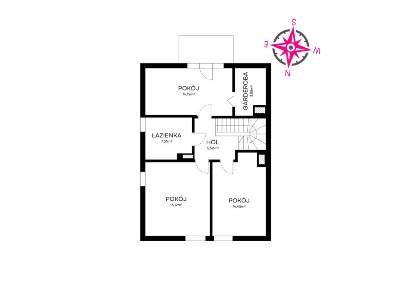 Dom w zabudowie bliźniaczej - rekuperacja