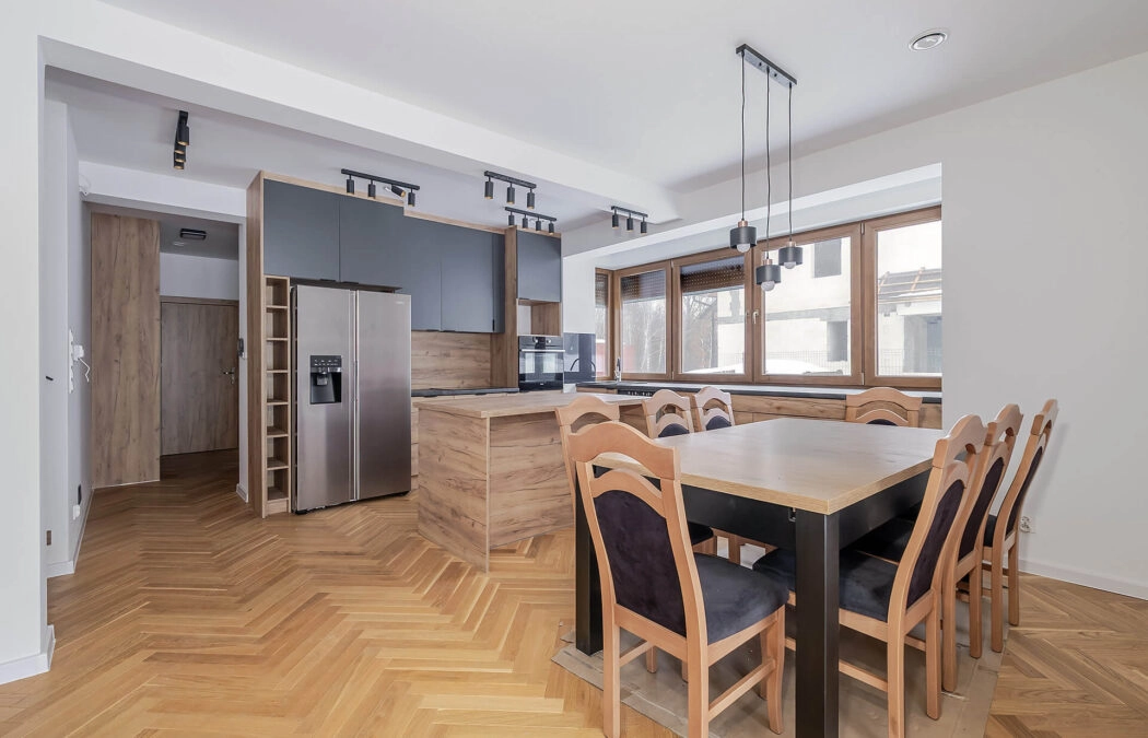 Dom w zabudowie bliźniaczej - rekuperacja