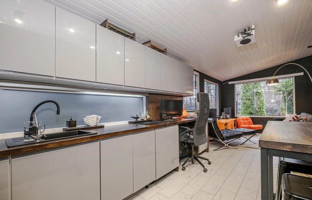 Całoroczne dom z bezpośrednim widokiem na jezioro!