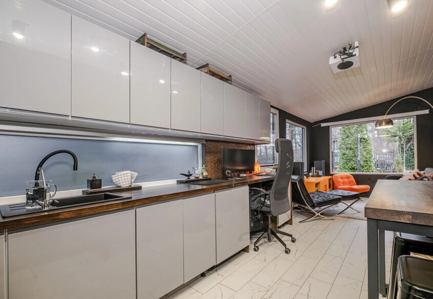 Całoroczne dom z bezpośrednim widokiem na jezioro!