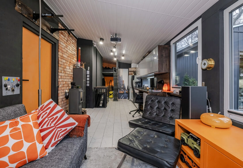 Całoroczne dom z bezpośrednim widokiem na jezioro!