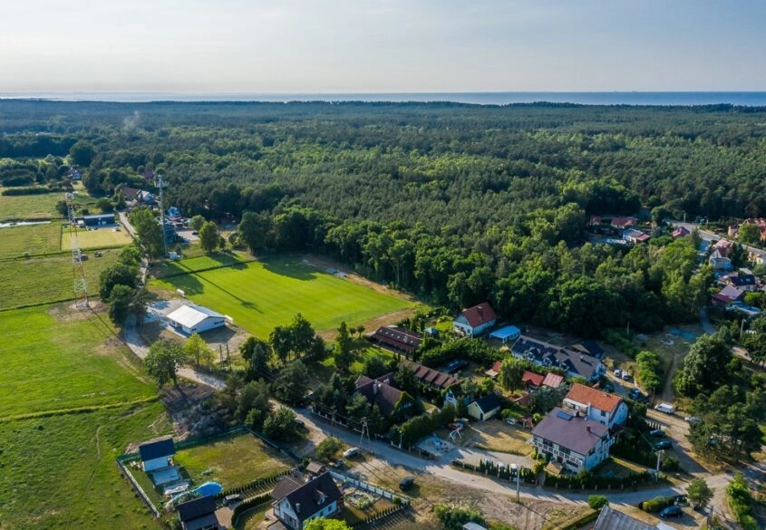 Dom z pensjonatem w Stegnie