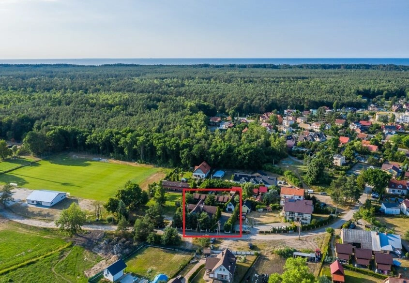 Dom z pensjonatem w Stegnie