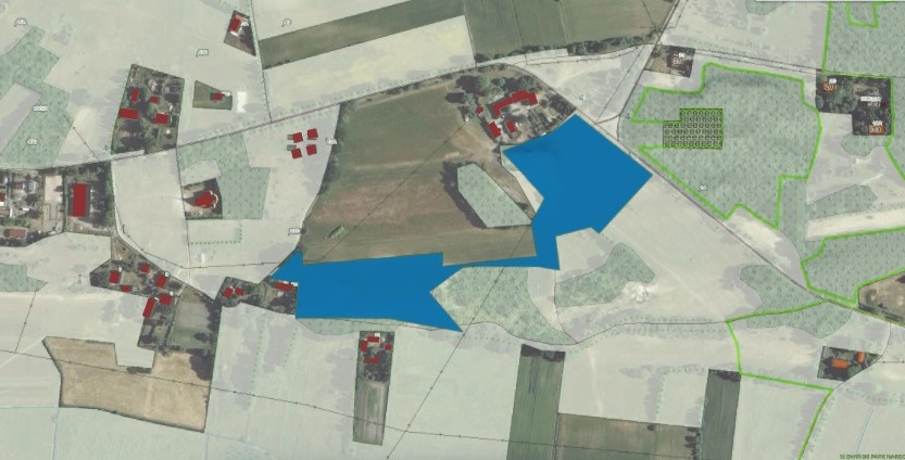 Na sprzedaż przestrzenna działka 29846 m2 !!