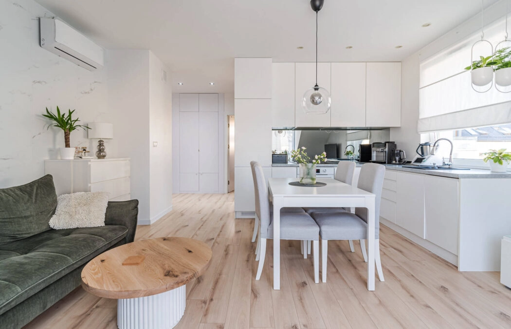 Przestronne mieszkanie Nowe Rokitki, Klimatyzacja