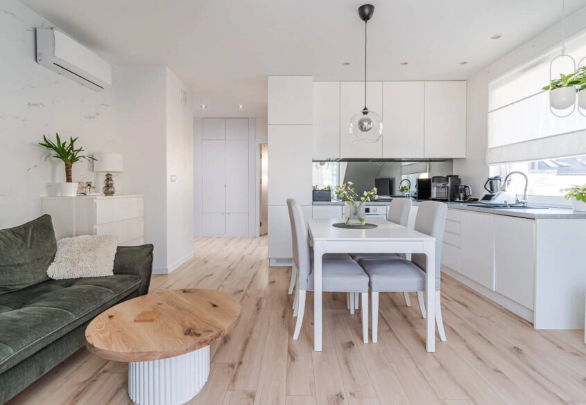 Przestronne mieszkanie Nowe Rokitki, Klimatyzacja