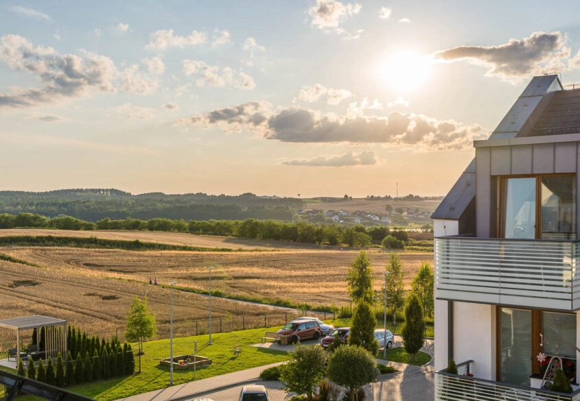 Przestronne mieszkanie Nowe Rokitki, Klimatyzacja
