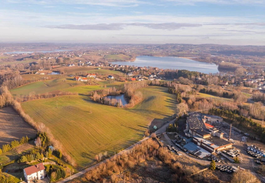 Inwestycyjna działka 8,94ha pod zab. jednorodzinną