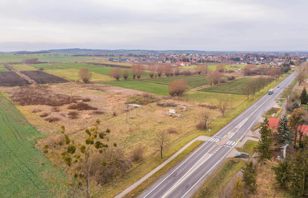 DZIAŁKA  Z MPZP - MN.U / PRZY DRODZE 91!