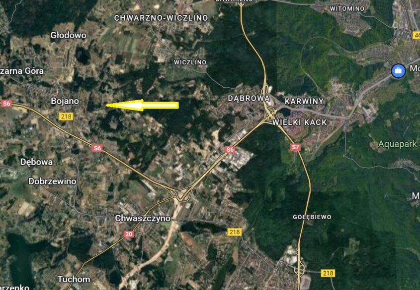 Bojano - duża działka pod inwestycję