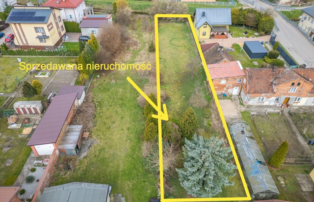 Działka 800m2 Suchostrzygi (możliwość 2287 m2)