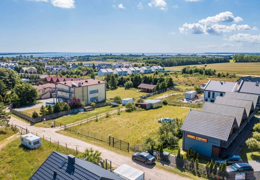 Uzbrojona | Ogrodzona | Pod szereg/domki letni.