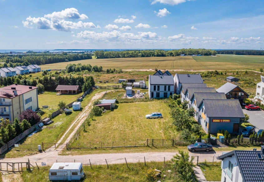 Uzbrojona | Ogrodzona | Pod szereg/domki letni.