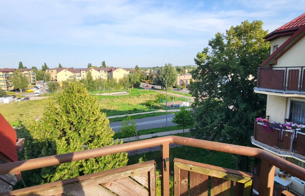 2 pokoje z miejscem parkingowym, zamknięte osiedle