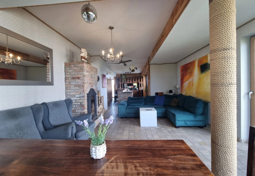 Dom z pięknym widokiem