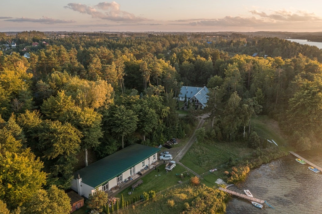 Jezioro Mausz, własna linia brzegowa!