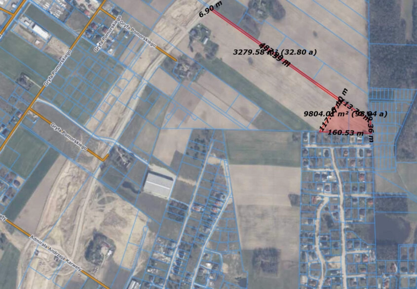 Działka pod WZ Produkcyjne