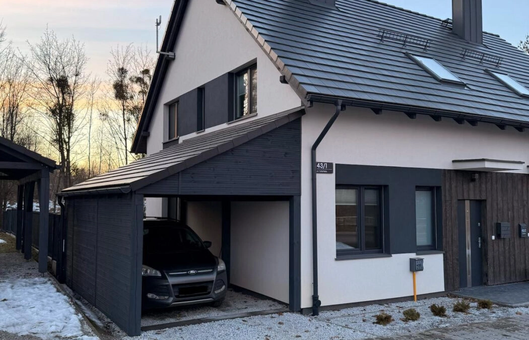 Nowoczesny dom z ogrodem 200 m²