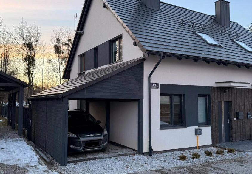 Nowoczesny dom z ogrodem 200 m²