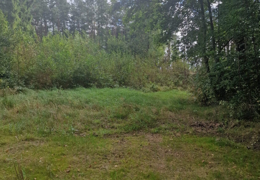 Działka na wzgórzu