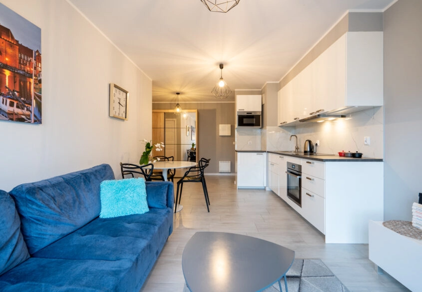 Rezydencja Wintera z widokiem na Motławę