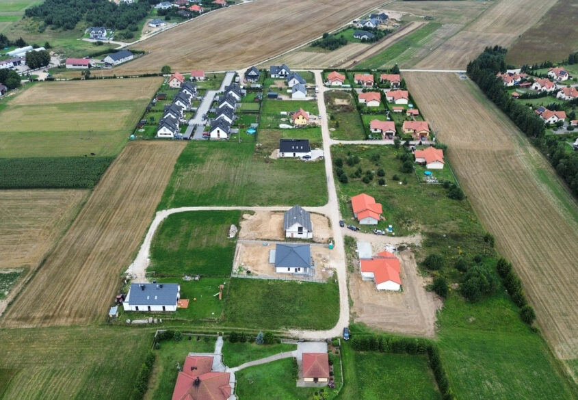 Działka pod zabudowę jednorodzinną Małkowo