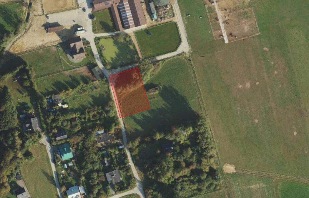 Grunt pod zabudowę jednorodzinną w Niestępowie