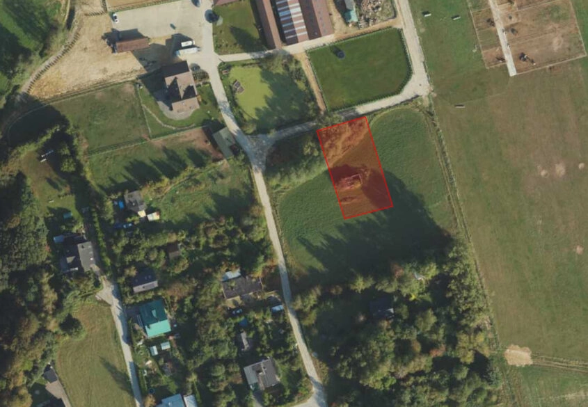 Grunt pod zabudowę jednorodzinną w Niestępowie