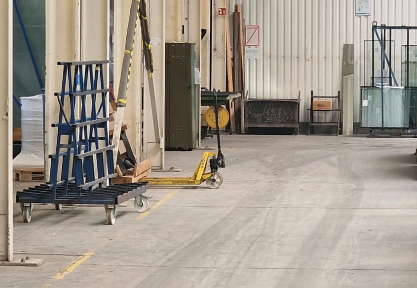 Hala z suwnicą w Pruszczu Gdańskim